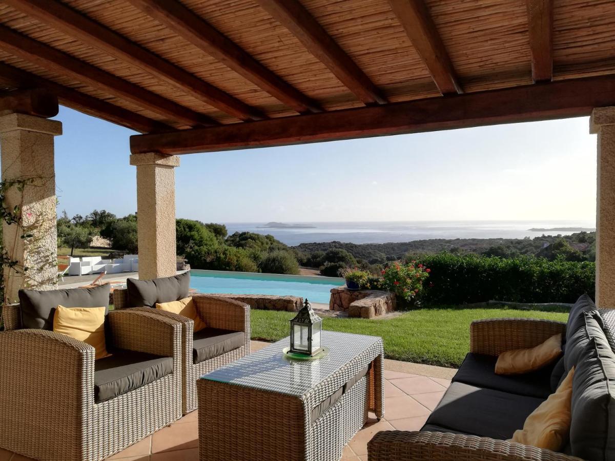 La Sima Villa Con Piscina Vista Mare San Pantaleo Sardegna 외부 사진